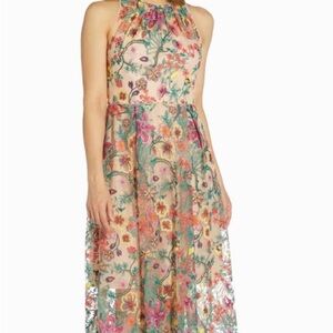 Adrianna Papell embroidered dress